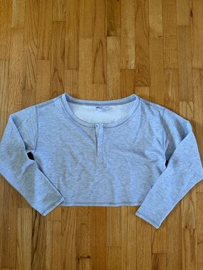Waffle henley top